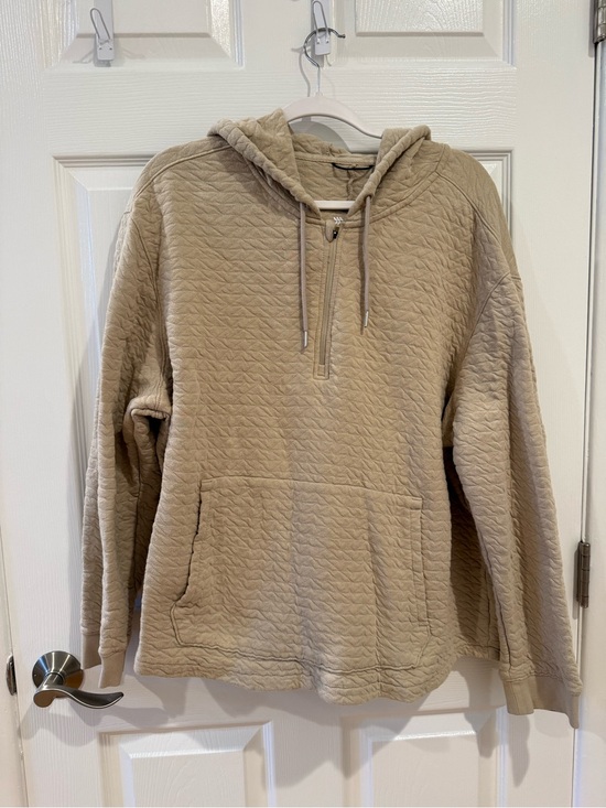 all in motion Other - all in motion Quilted Half‑Zip Hoodie in Beige
